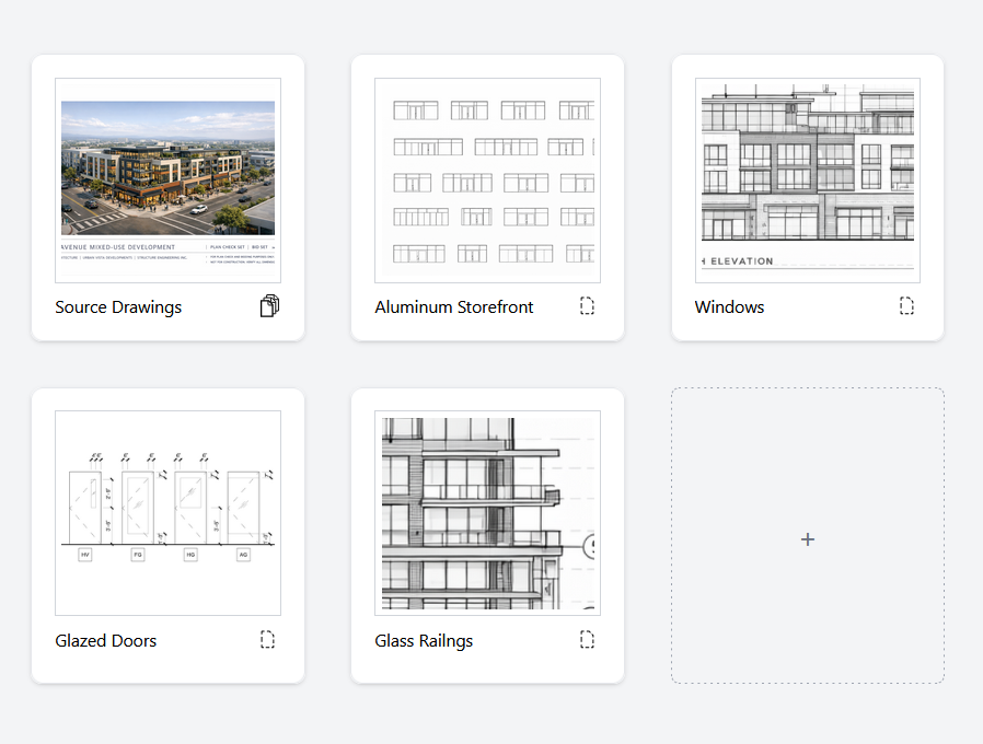 Simplified Drawing Sets